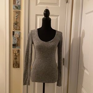 Express One Eleven V-Neck Top